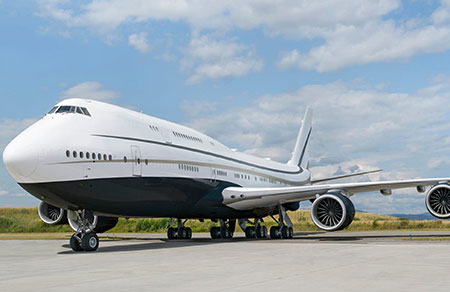 Bên trong Boeing Jet 747-8i: Máy bay tư nhân lớn nhất thế giới